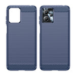 Custodia per telefono TPU in fibra di carbonio con trama spazzolata, For Motorola Moto G13, For Motorola Moto G23, For Motorola Moto G53, For Motorola Moto G53 5G