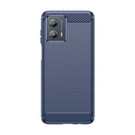 Custodia per telefono TPU in fibra di carbonio con trama spazzolata, For Motorola Moto G13, For Motorola Moto G23, For Motorola Moto G53, For Motorola Moto G53 5G
