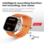 WS83 MAX ULTRA Smart Watch con schermo a colori da 2,03 pollici, supporta il monitoraggio della frequenza cardiaca / monitoraggio della pressione sanguigna