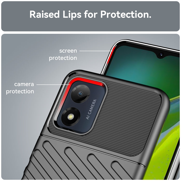 Custodia protettiva morbida per telefono Thunderbolt antiurto in TPU, For Motorola Moto E13, For Motorola Moto G53 5G