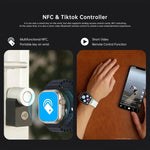 W800 Ultra Smart Watch con schermo a colori da 2,02 pollici, supporta il monitoraggio della frequenza cardiaca / monitoraggio della pressione sanguigna