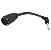 Adattatore audio MIDI 6,35 mm maschio-femmina 5 pin 20 cm