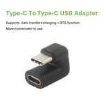Adattatore USB-C 2.0 maschio-femmina a forma di U