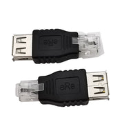 Convertitore adattatore JUNSUN MANY USB femmina-maschio RJ11 6P2C