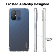 Per Redmi 12C 4G ENKAY Hat-Prince Custodia per telefono antiurto in TPU trasparente