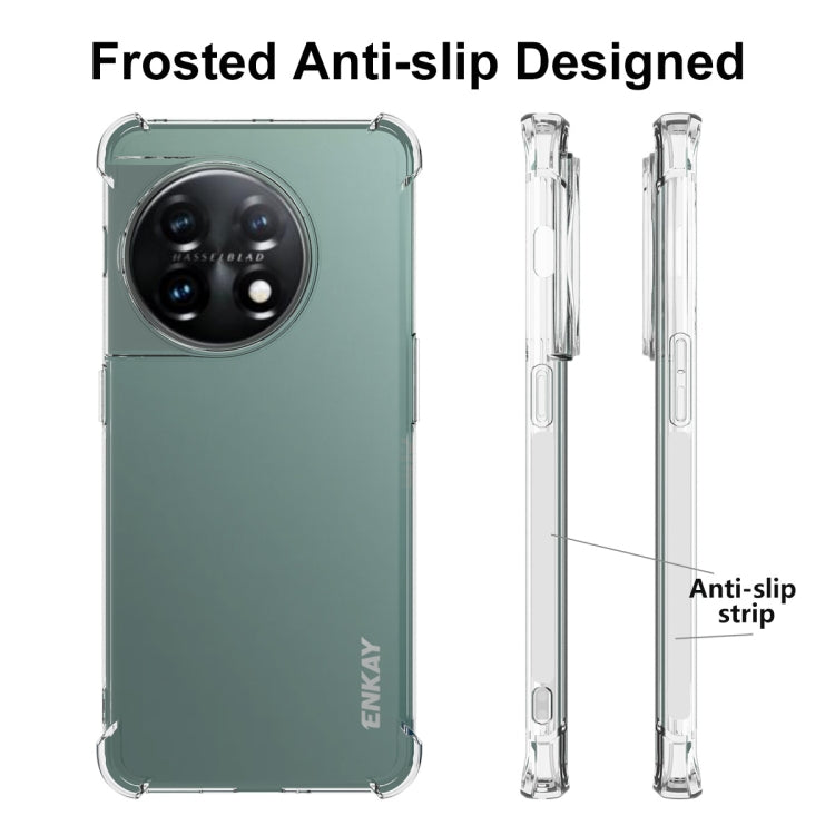 Custodia TPU trasparente per OnePlus 11 5G