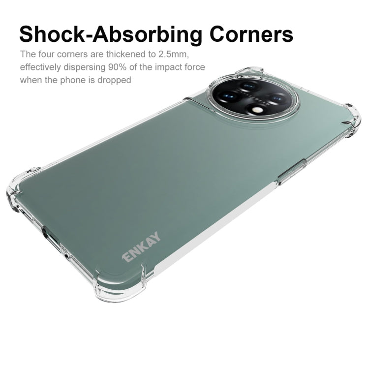 Custodia TPU trasparente per OnePlus 11 5G