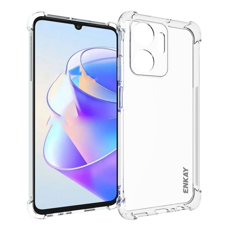 Custodia TPU trasparente per Honor X7a 4G