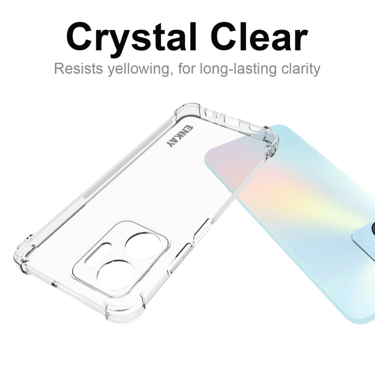 Custodia TPU trasparente per Honor X7a 4G