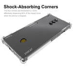 Custodia TPU trasparente per ZTE Nubia RedMagic 8 Pro