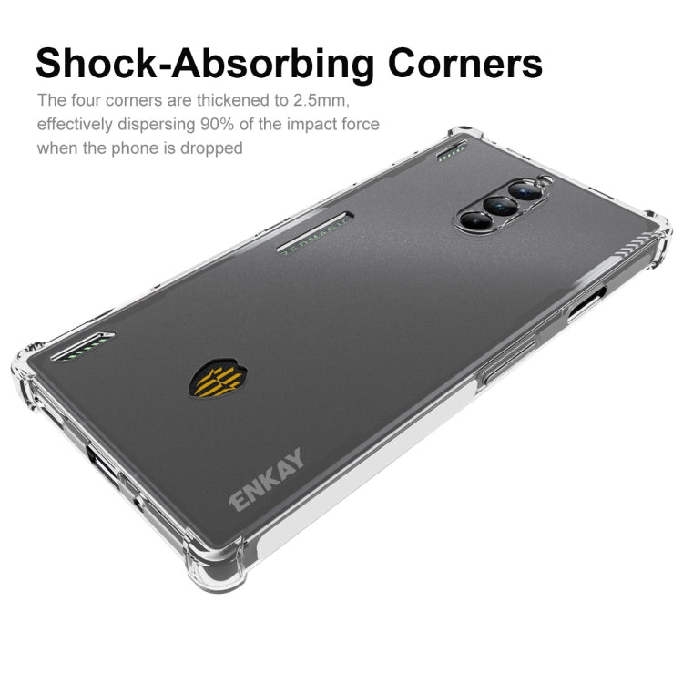 Custodia TPU trasparente per ZTE Nubia RedMagic 8 Pro