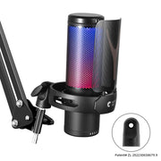 Microfono per laptop da gioco USB Yanmai GM7 con luce RGB, GM7