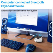 B-001 Mini adattatore Bluetooth 5.3 trasmettitore ricevitore adattatore dongle USB wireless