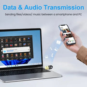 B-001 Mini adattatore Bluetooth 5.3 trasmettitore ricevitore adattatore dongle USB wireless