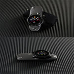 E420 Smart Watch con schermo a colori da 1,39 pollici, cinturino in pelle, supporto monitoraggio della frequenza cardiaca / monitoraggio della pressione sanguigna