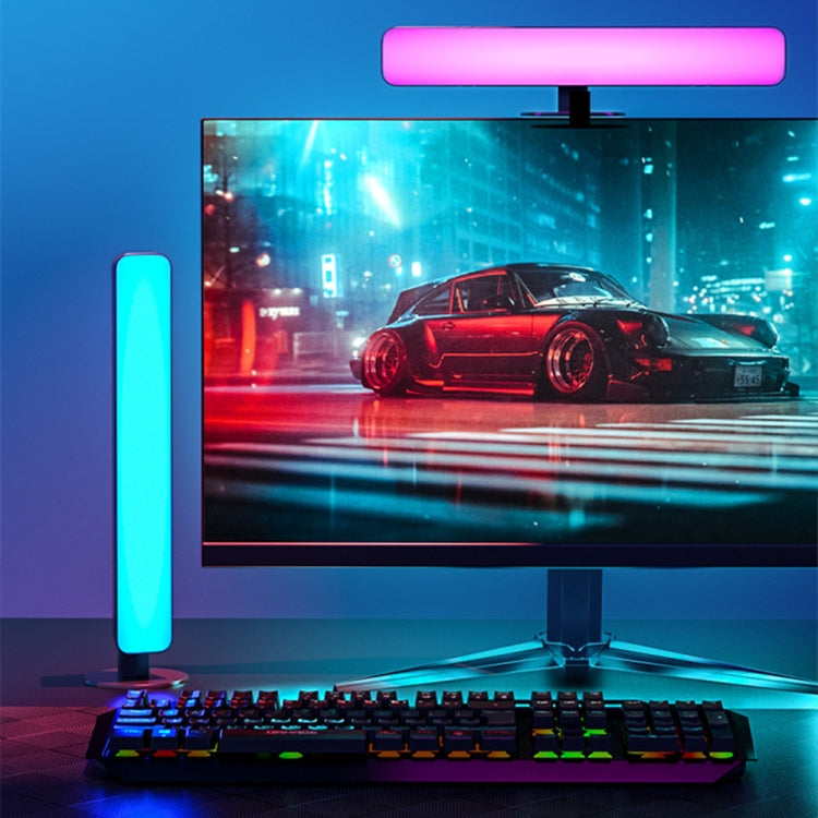 SAL042 Sfondo del desktop del computer Luce magica RGB con rilevamento della musica
