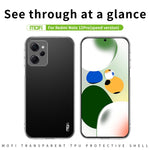Custodia per telefono in TPU ultrasottile serie MOFI Ming, For Xiaomi Redmi Note 12 Pro Speed, For Google Pixel 7A, For ZTE Nubia Red Magic 8 / 8 Pro, For Tecno Spark 9 Pro 4G