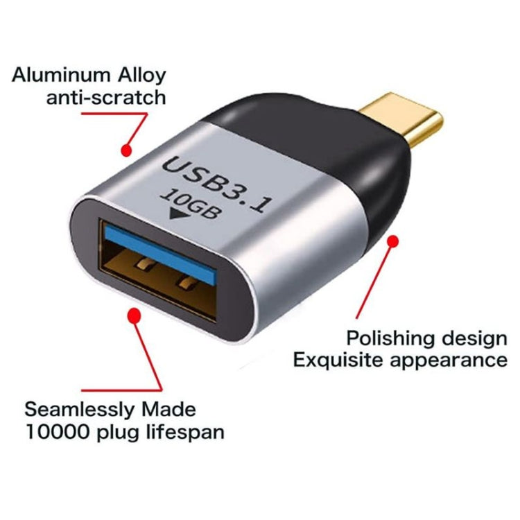 Adattatore USB 3.0 femmina a USB 3.1 Tipo C maschio OTG