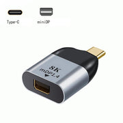 Adattatore da USB C a Mini DisplayPort 4K 60 Hz per tablet, telefono, laptop