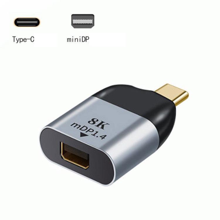Adattatore da USB C a Mini DisplayPort 4K 60 Hz per tablet, telefono, laptop