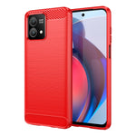 Custodia per telefono TPU in fibra di carbonio con trama spazzolata, For Motorola Moto G73, For Motorola Moto G Stylus 5G 2023
