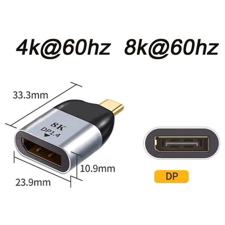 Convertitore USB-C a DisplayPort 4K 60Hz per tablet e laptop