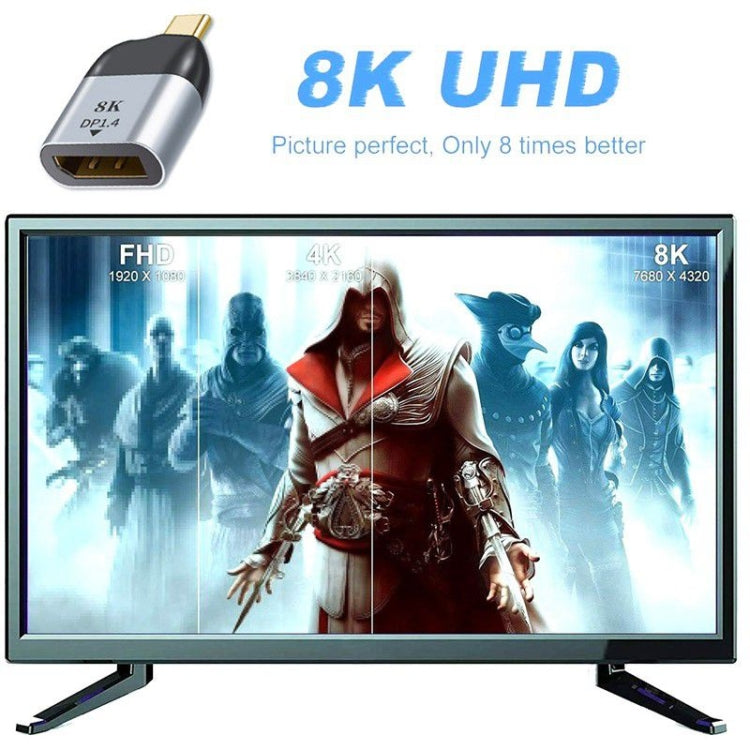 Convertitore USB-C a DisplayPort 4K 60Hz per tablet e laptop