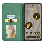 Custodia per telefono in pelle magnetica con vibrazione retrò al tatto, For Google Pixel 7A, For Infinix Smart 6 Plus, For Tecno Spark 9 Pro, For Xiaomi Mi 11 Ultra