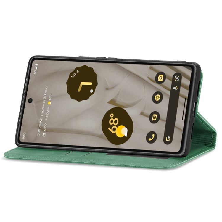 Custodia per telefono in pelle magnetica con vibrazione retrò al tatto, For Google Pixel 7A, For Infinix Smart 6 Plus, For Tecno Spark 9 Pro, For Xiaomi Mi 11 Ultra