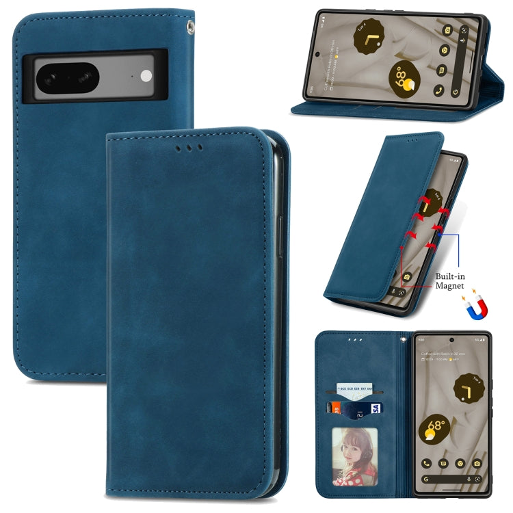 Custodia per telefono in pelle magnetica con vibrazione retrò al tatto, For Google Pixel 7A, For Infinix Smart 6 Plus, For Tecno Spark 9 Pro, For Xiaomi Mi 11 Ultra