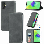Custodia per telefono in pelle magnetica con vibrazione retrò al tatto, For Google Pixel 7A, For Infinix Smart 6 Plus, For Tecno Spark 9 Pro, For Xiaomi Mi 11 Ultra