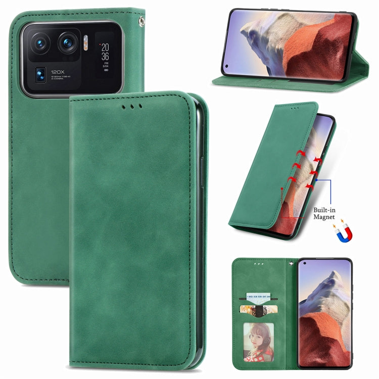 Custodia per telefono in pelle magnetica con vibrazione retrò al tatto, For Google Pixel 7A, For Infinix Smart 6 Plus, For Tecno Spark 9 Pro, For Xiaomi Mi 11 Ultra