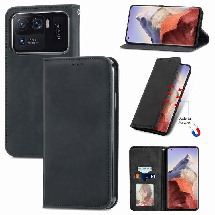 Custodia per telefono in pelle magnetica con vibrazione retrò al tatto, For Google Pixel 7A, For Infinix Smart 6 Plus, For Tecno Spark 9 Pro, For Xiaomi Mi 11 Ultra