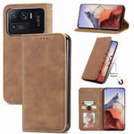 Custodia per telefono in pelle magnetica con vibrazione retrò al tatto, For Google Pixel 7A, For Infinix Smart 6 Plus, For Tecno Spark 9 Pro, For Xiaomi Mi 11 Ultra