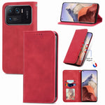 Custodia per telefono in pelle magnetica con vibrazione retrò al tatto, For Google Pixel 7A, For Infinix Smart 6 Plus, For Tecno Spark 9 Pro, For Xiaomi Mi 11 Ultra