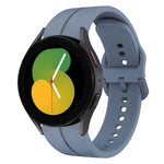 Cinturino in silicone con anello da 20 mm, For Samsung Galaxy Watch 6 Classic 47mm, For Samsung Galaxy Watch5 44mm