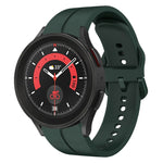 Cinturino in silicone con anello da 20 mm, For Samsung Galaxy Watch5 40mm, For Samsung Galaxy Watch5 Pro 45mm