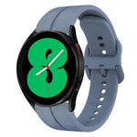 Cinturino in silicone con anello da 20 mm, For Samsung Galaxy Watch4 44mm, For Samsung Galaxy Watch4 40mm