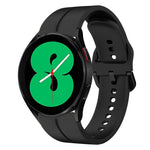 Cinturino in silicone con anello da 20 mm, For Samsung Galaxy Watch4 44mm, For Samsung Galaxy Watch4 40mm