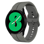 Cinturino in silicone con anello da 20 mm, For Samsung Galaxy Watch4 44mm, For Samsung Galaxy Watch4 40mm