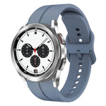 Cinturino in silicone con anello da 20 mm, For Samsung  Galaxy Watch 4 Classic 42mm, For Samsung  Galaxy Watch 4 Classic 46mm