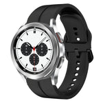 Cinturino in silicone con anello da 20 mm, For Samsung  Galaxy Watch 4 Classic 42mm, For Samsung  Galaxy Watch 4 Classic 46mm