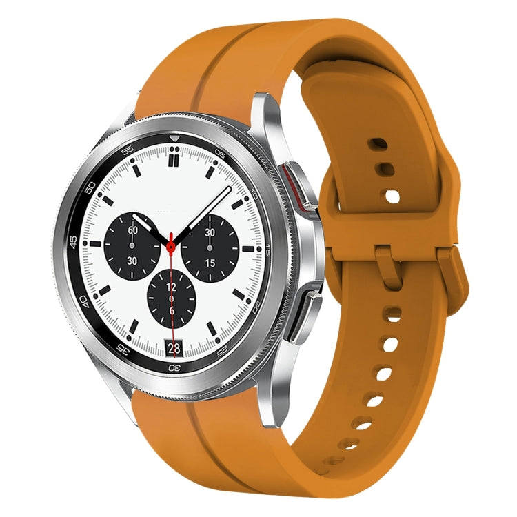 Cinturino in silicone con anello da 20 mm, For Samsung  Galaxy Watch 4 Classic 42mm, For Samsung  Galaxy Watch 4 Classic 46mm