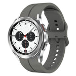 Cinturino in silicone con anello da 20 mm, For Samsung  Galaxy Watch 4 Classic 42mm, For Samsung  Galaxy Watch 4 Classic 46mm