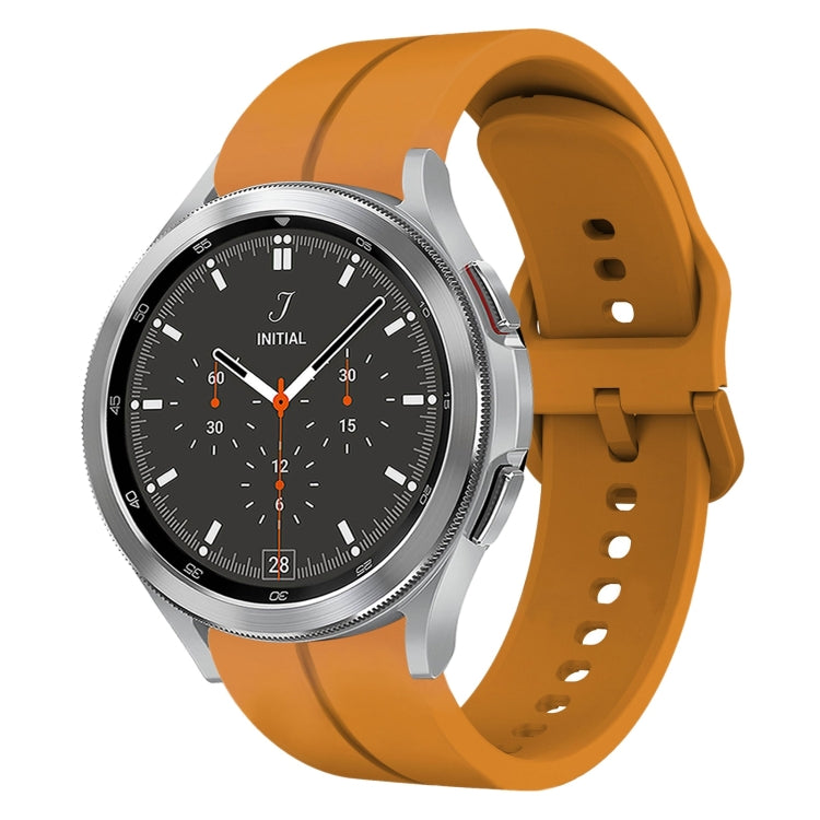 Cinturino in silicone con anello da 20 mm, For Samsung  Galaxy Watch 4 Classic 42mm, For Samsung  Galaxy Watch 4 Classic 46mm