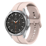 Cinturino in silicone con anello da 20 mm, For Samsung  Galaxy Watch 4 Classic 42mm, For Samsung  Galaxy Watch 4 Classic 46mm
