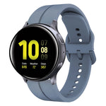 Cinturino in silicone con anello da 20 mm, For Samsung Galaxy Watch Active 2 40mm, For Samsung Galaxy Watch Active 2 44mm