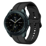 Cinturino in silicone con anello da 20 mm, For Samsung Galaxy Watch 42mm, For Samsung Galaxy Watch 6 44mm