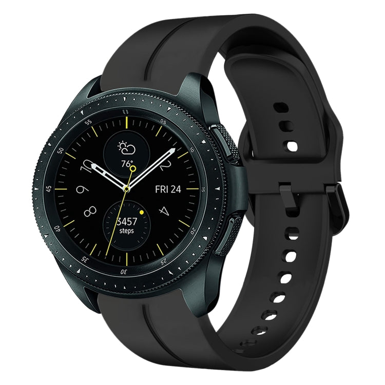 Cinturino in silicone con anello da 20 mm, For Samsung Galaxy Watch 42mm, For Samsung Galaxy Watch 6 44mm
