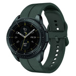 Cinturino in silicone con anello da 20 mm, For Samsung Galaxy Watch 42mm, For Samsung Galaxy Watch 6 44mm